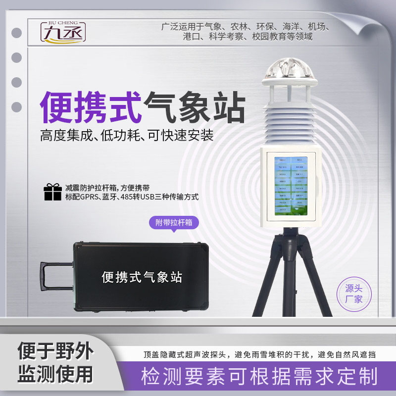 便携式综合气象站 便携式综合气象站